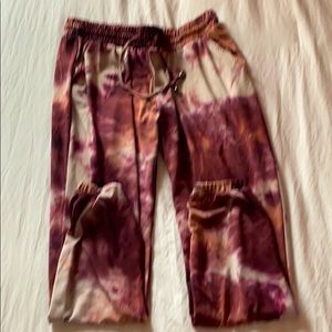 Tye dye pants